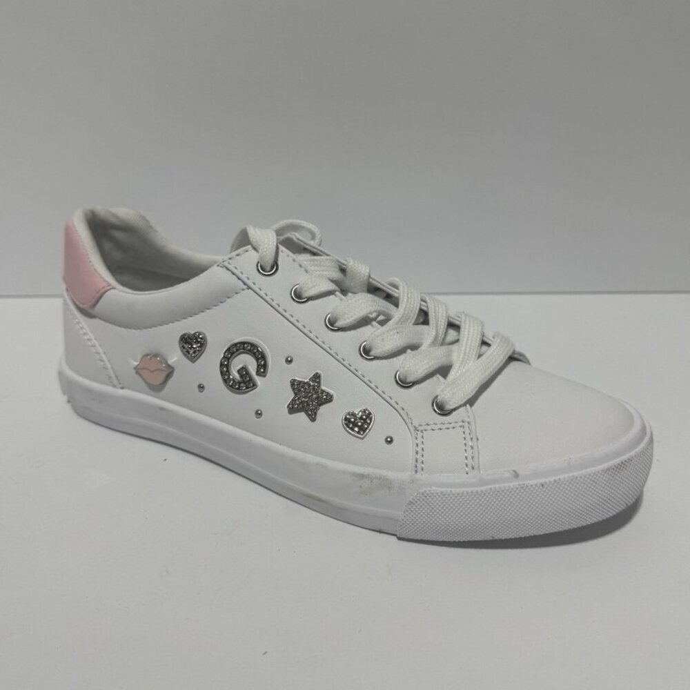 Guess Womens Garden Sneakers White Size 8 M